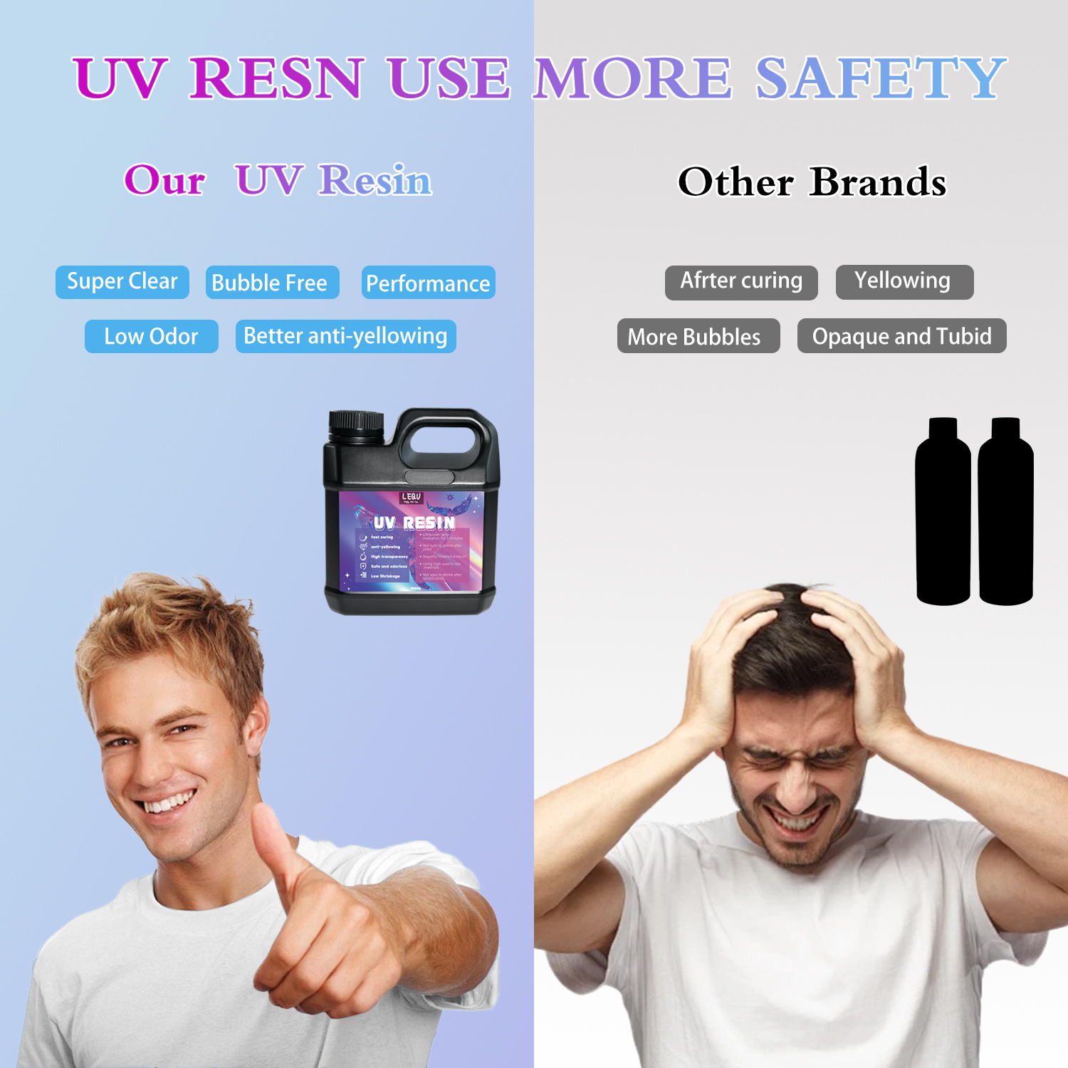 Bulk UV Resin Crystal Clear La - Resin Jewelry Kit recensie en prijs