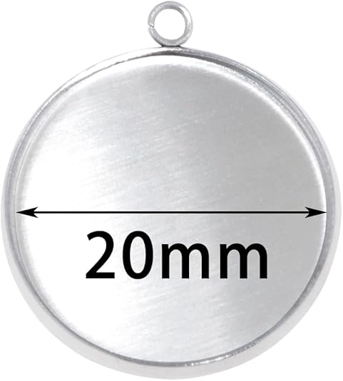 20 Pieces Stainless Steel Roun - Crafting Resin recensie en prijs