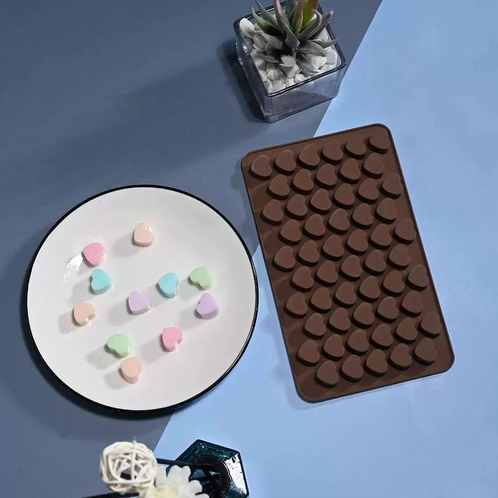 55Cavities Small Heart Silicon - Silicone Mold Tray recensie en prijs