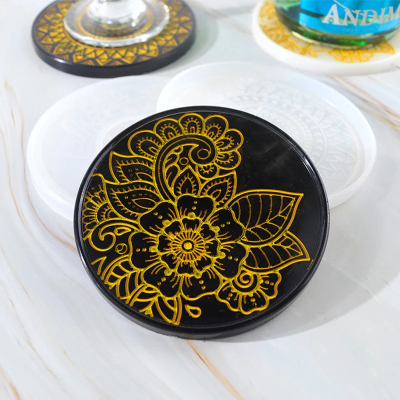Flower Coaster Silicone Mold E - Coaster Mold Round recensie en prijs