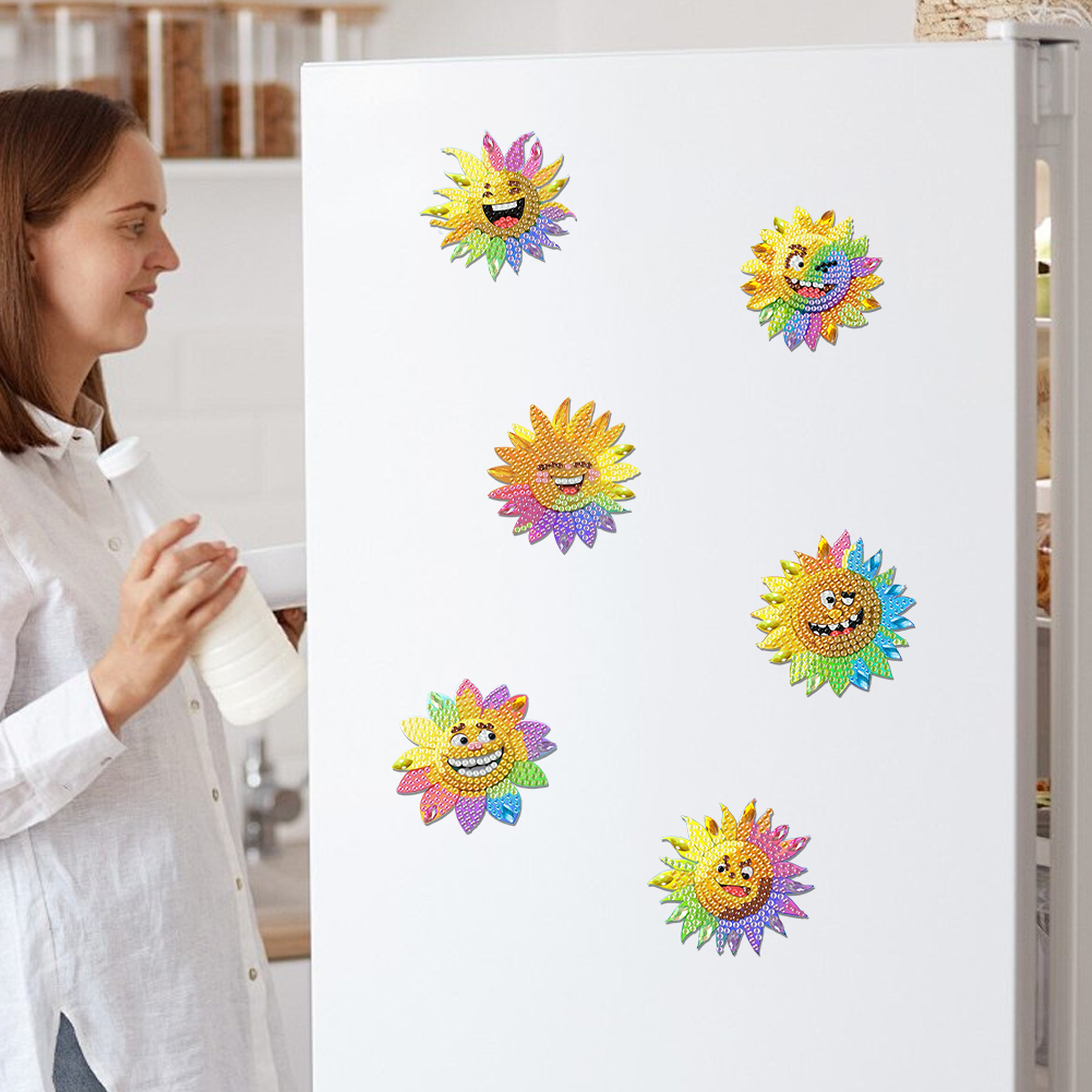 6Pcs Diamond Painting Refriger - Resin Craft For Beginners recensie en prijs