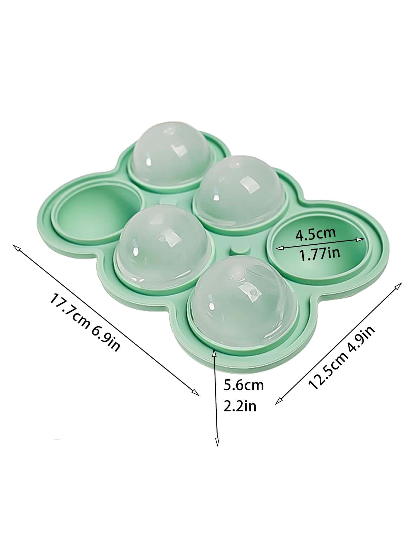 1pc Silicone 6-Cavity Ice Ball - Silicone Mold Tray recensie en prijs