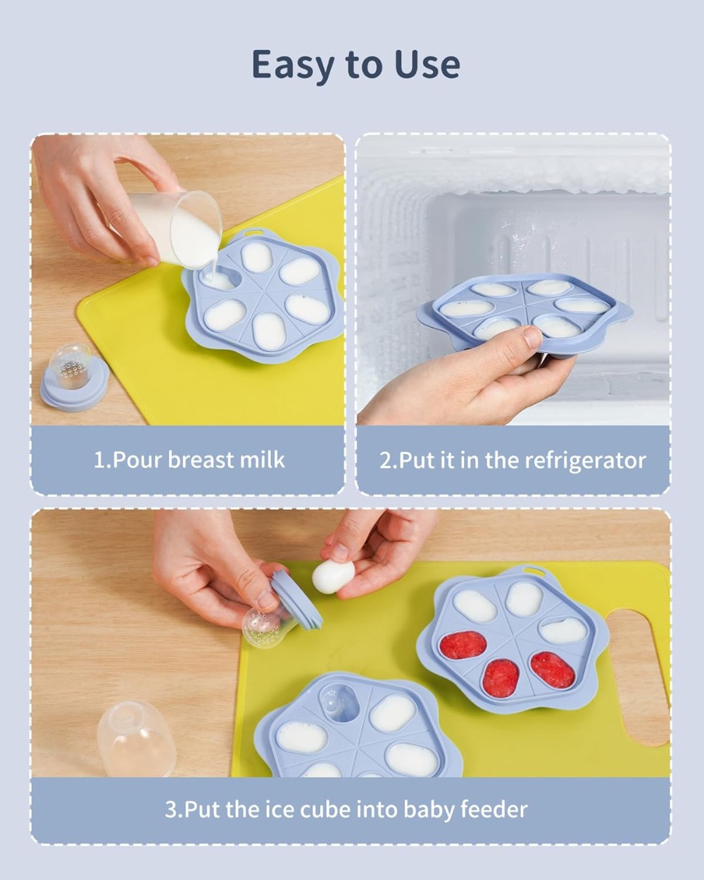 Silicone Baby Fruit Food Feede - Silicone Mold Tray recensie en prijs