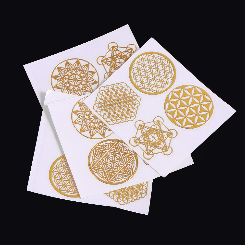 New Geometric Pattern Metal En - Flower Preservation Resin recensie en prijs