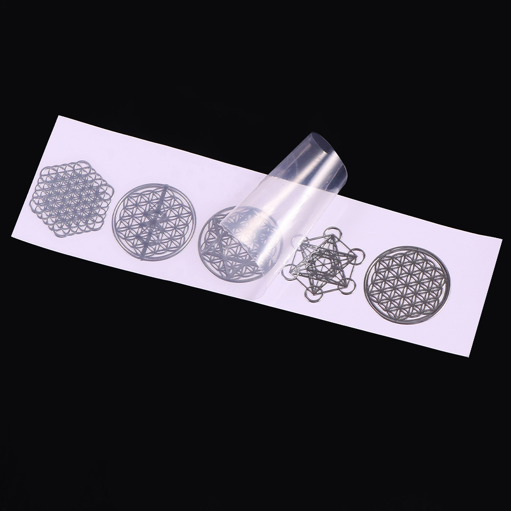 New Geometric Pattern Metal En - Flower Preservation Resin recensie en prijs