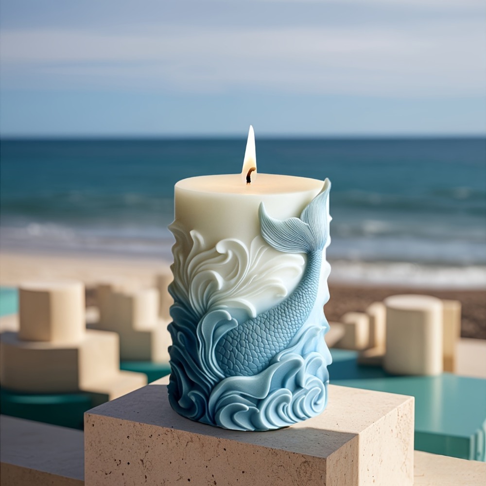 Ocean Theme Silicone Candle Mo - Resin Ocean Wave Mold recensie en prijs