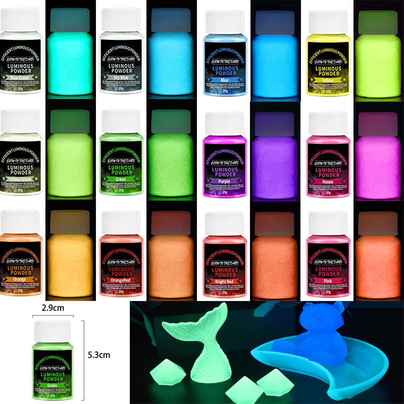 20g Long Lasting Bright Lumino - Resin Pigment Set recensie en prijs