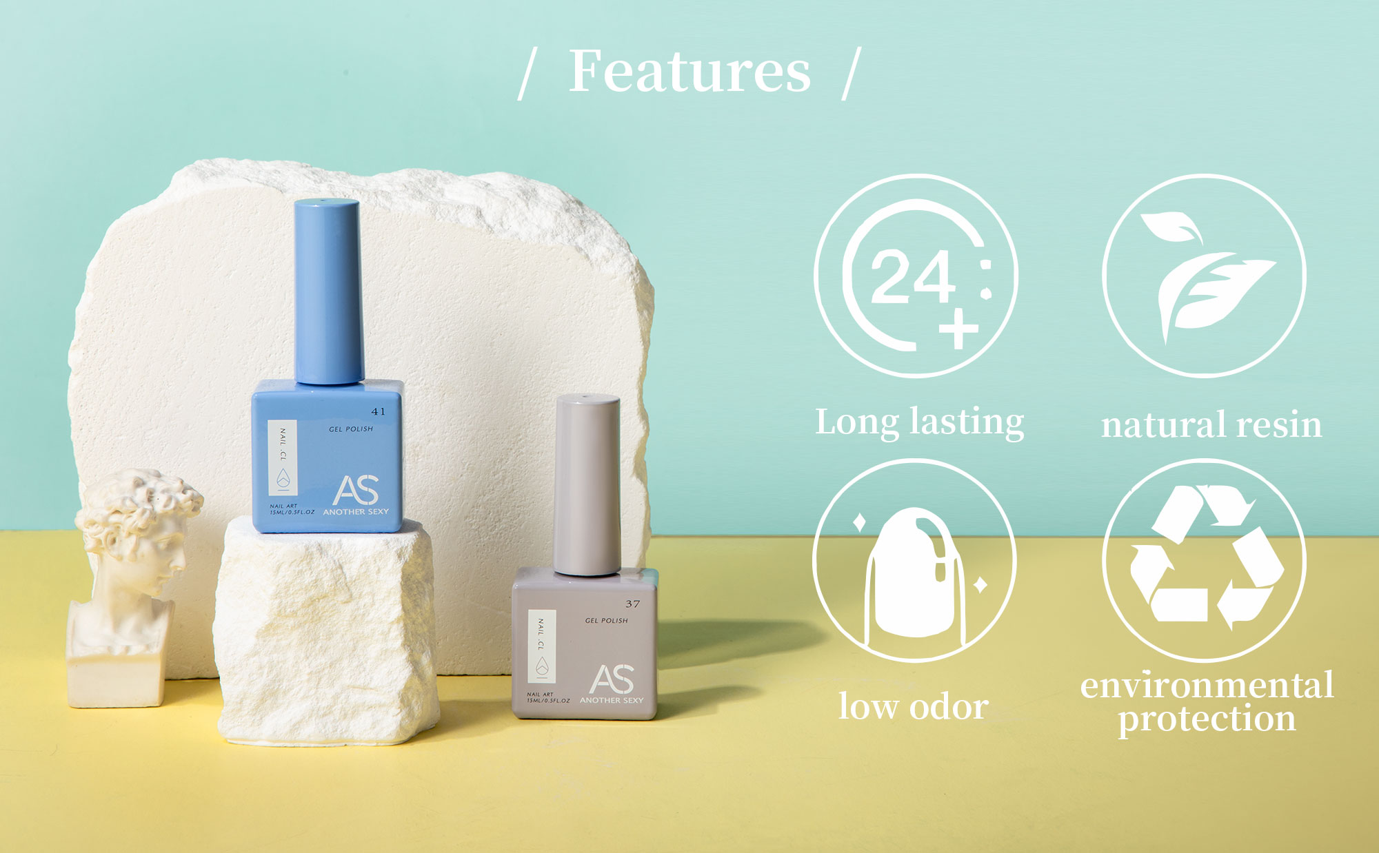 AS 15ml Gel Nail Polish Not Se - Resin Glitter Pack recensie en prijs