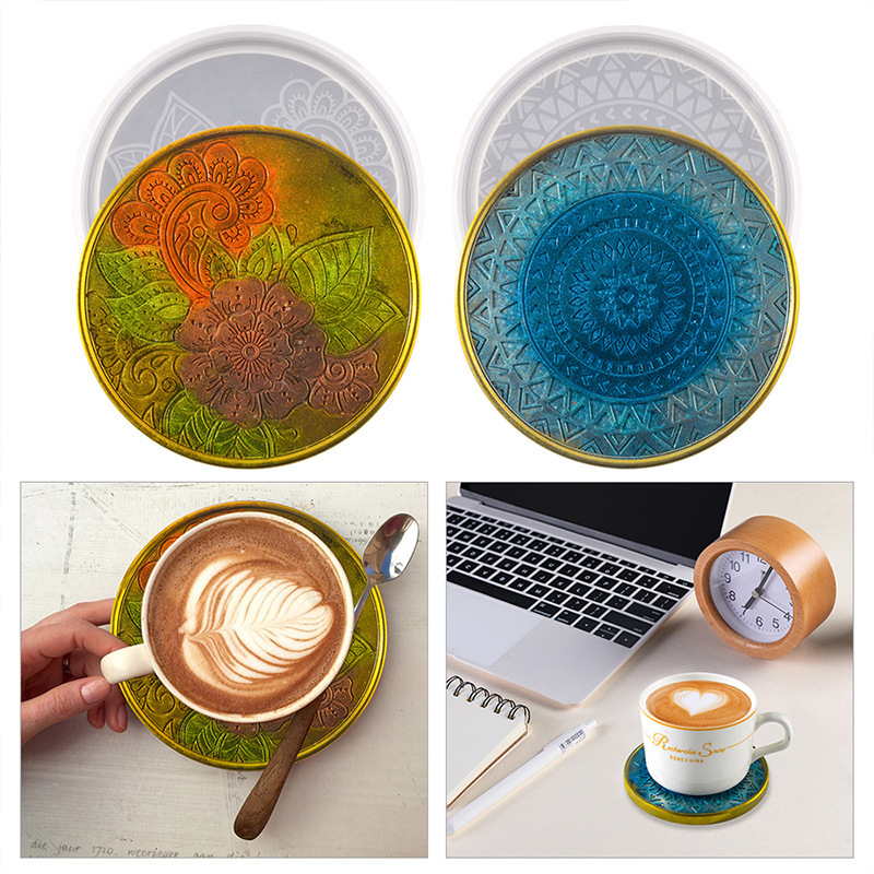 Flower Coaster Silicone Mold E - Coaster Mold Round recensie en prijs