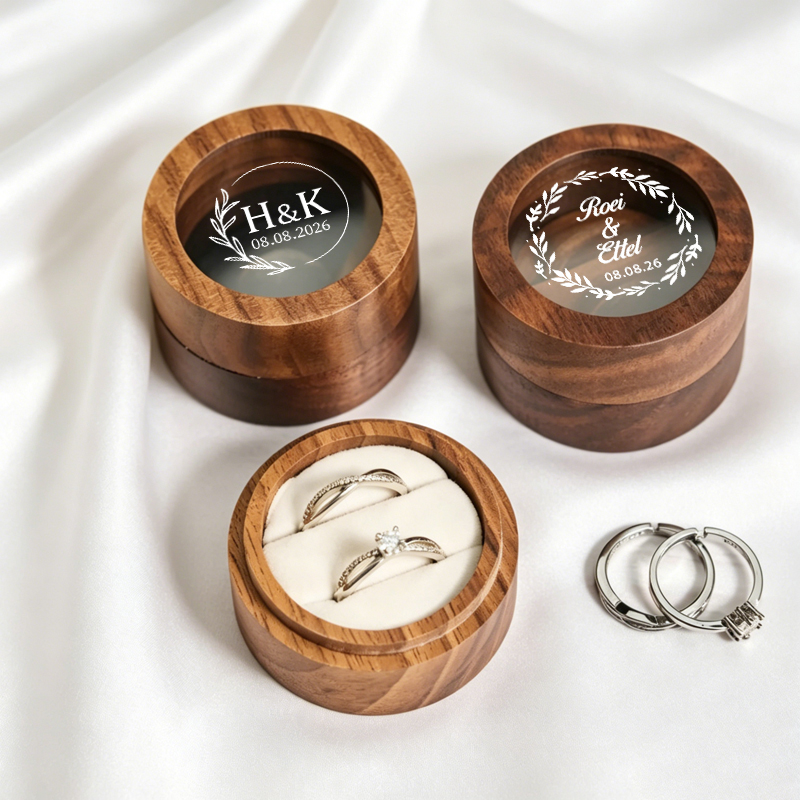 Personalized Wedding Ring Box  - Wood Ring Blank recensie en prijs