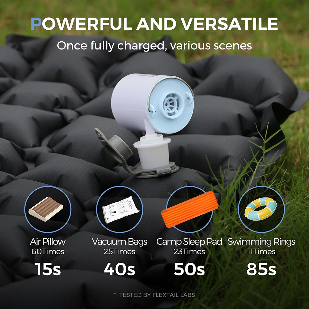FLEXTAIL Portable Air Pump, Mi - Vacuum Chamber Small recensie en prijs