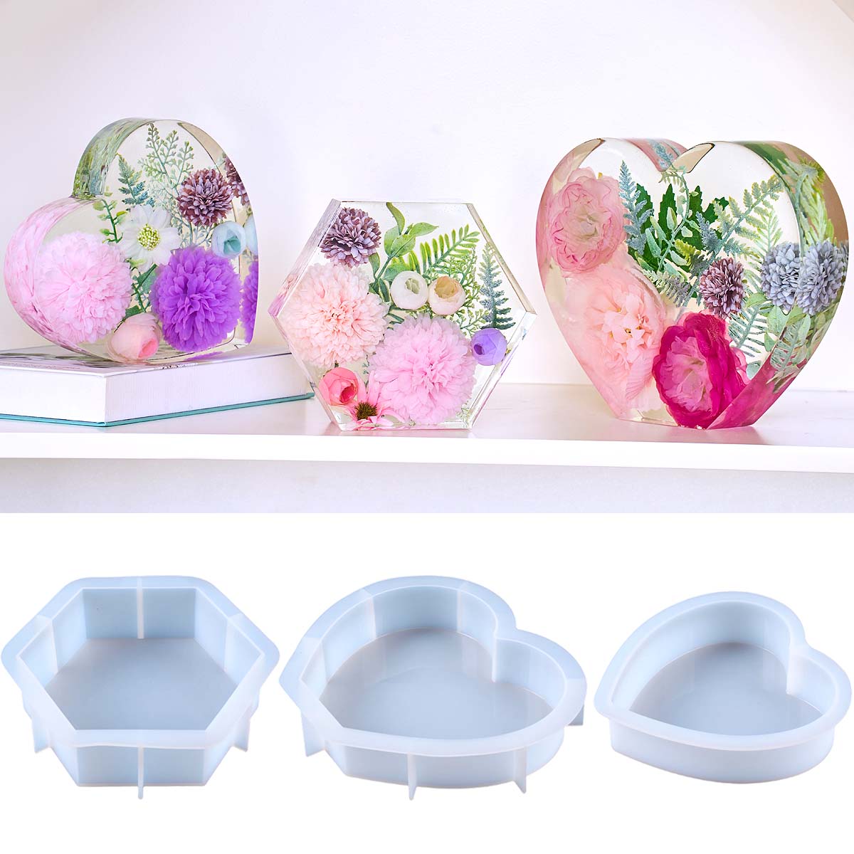 Large Love Silicone Mold DIY H - Resin Craft Ideas recensie en prijs