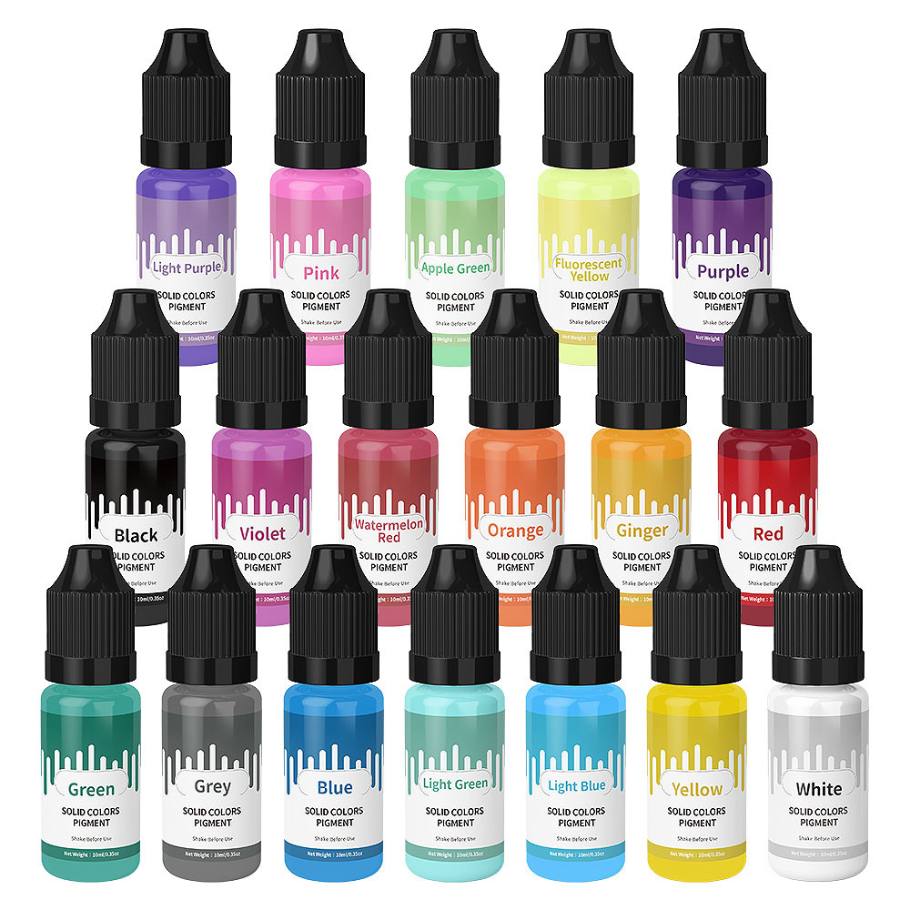 18Colors 10ml Macaron Solid Pa - Resin Pigment Set recensie en prijs