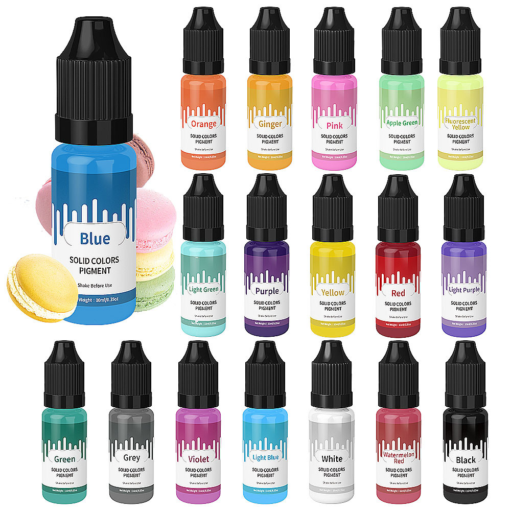 18Colors 10ml Macaron Solid Pa - Resin Pigment Set recensie en prijs