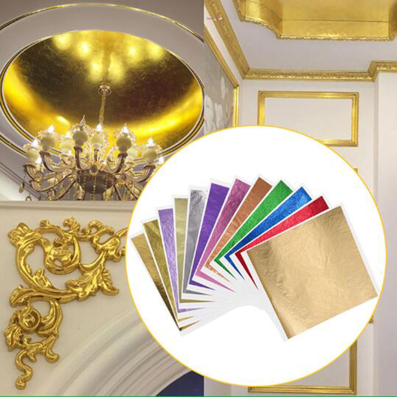 1000pcs/pack 13cm Leaf Sheets  - Gold Foil Flakes recensie en prijs