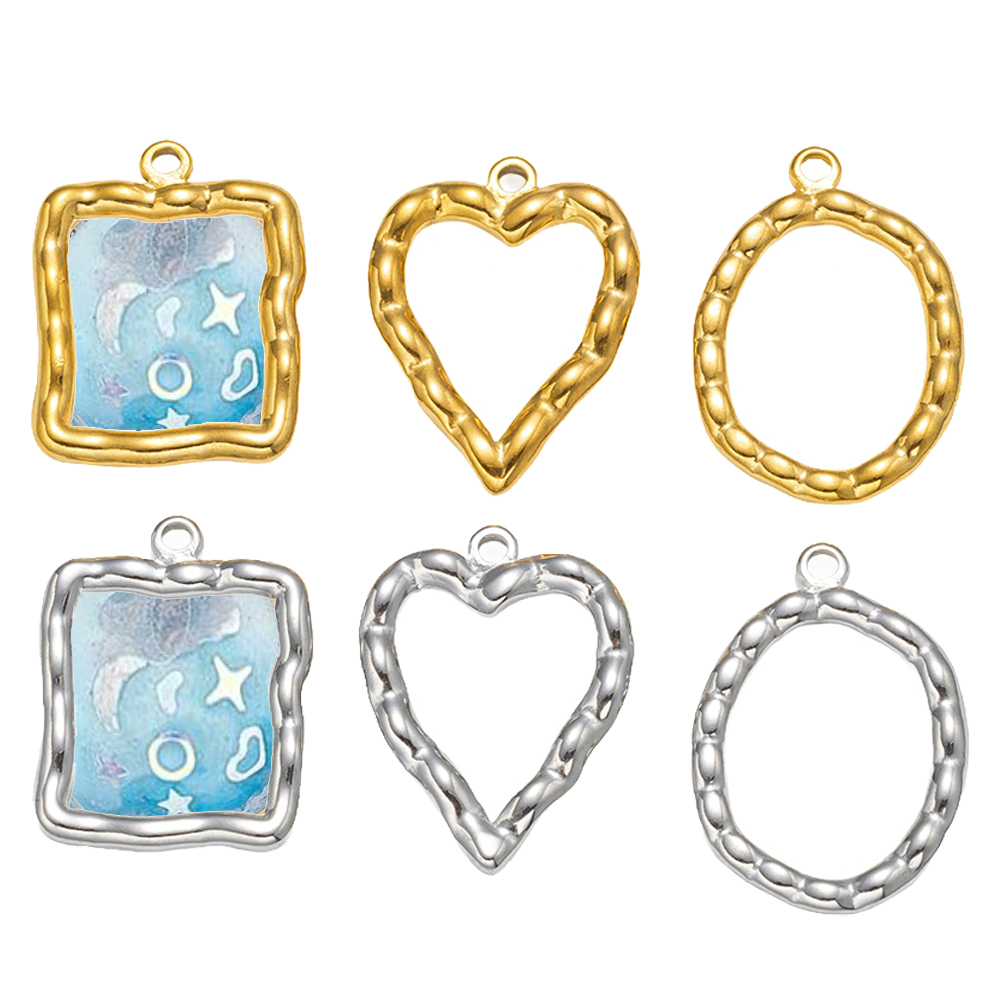 5pcs Stainless Steel Heart Rou - Resin Craft Supplies recensie en prijs