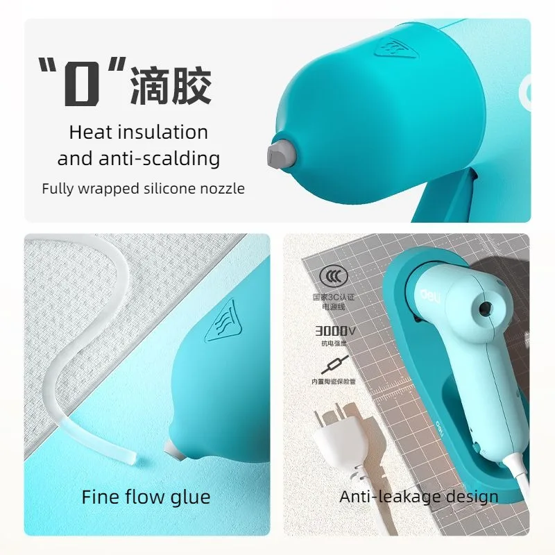 Deli Hot Melt Glue Gun With 7M - Heat Gun Small recensie en prijs