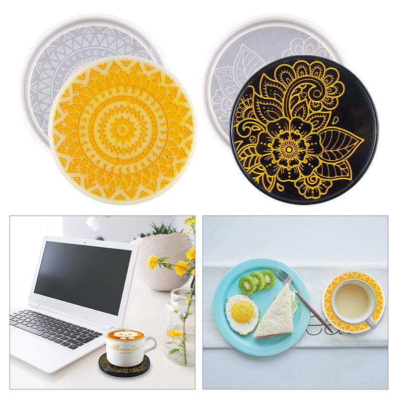 Flower Coaster Silicone Mold E - Coaster Mold Round recensie en prijs