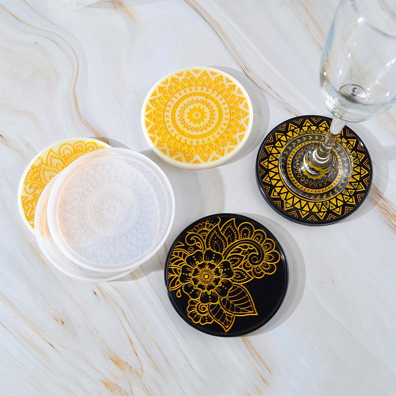 Flower Coaster Silicone Mold E - Coaster Mold Round recensie en prijs
