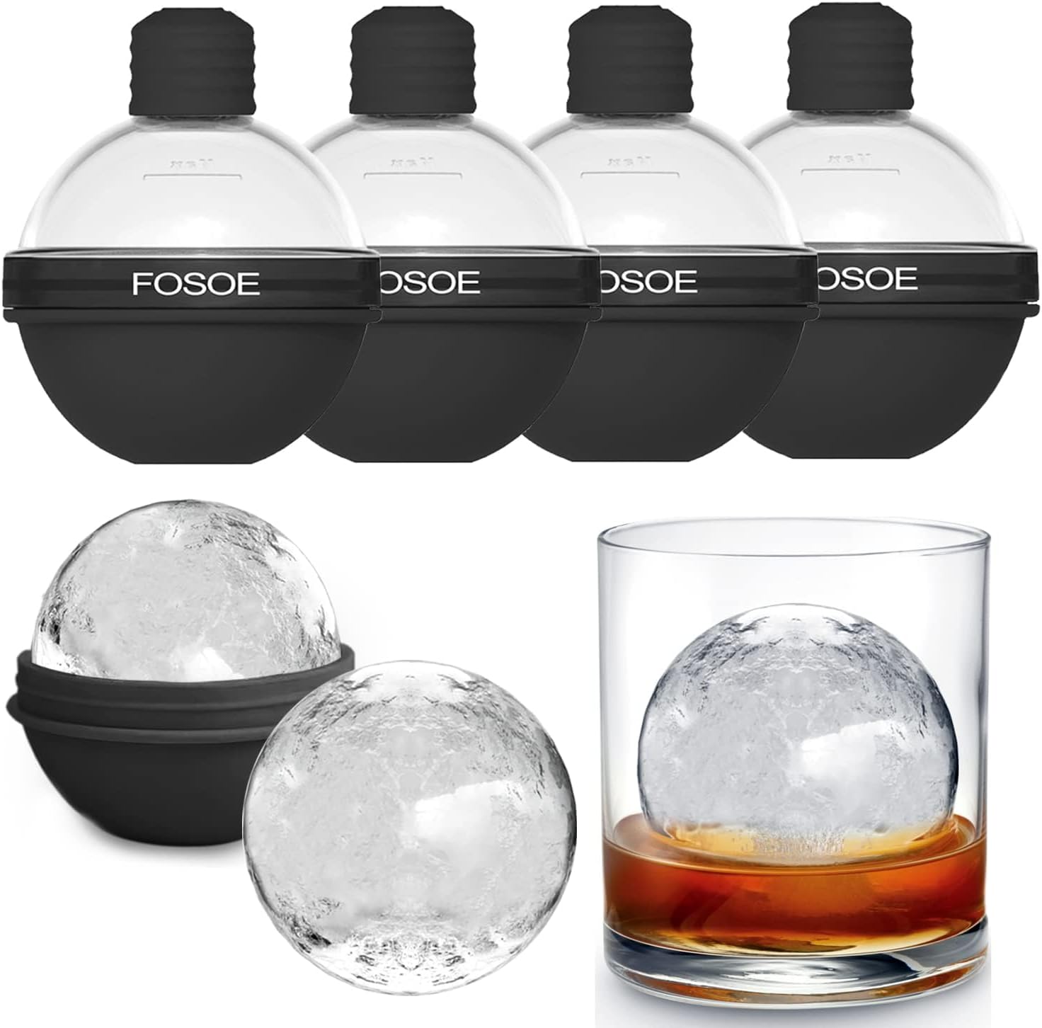 Silicone Ice Ball Molds for Wh - Coaster Mold Round recensie en prijs