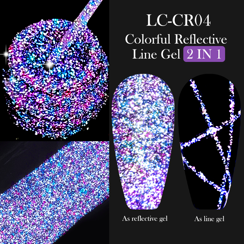 LILYCUTE 6Pcs/Set 5ml Reflecti - Resin Glitter Pack recensie en prijs