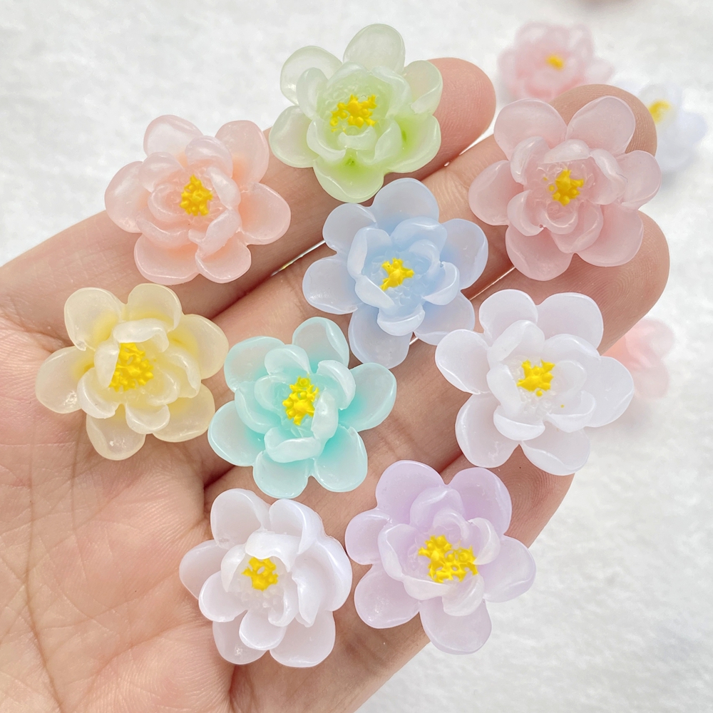 10Pcs New Cute Cartoon Flower  - Flower Preservation Resin recensie en prijs
