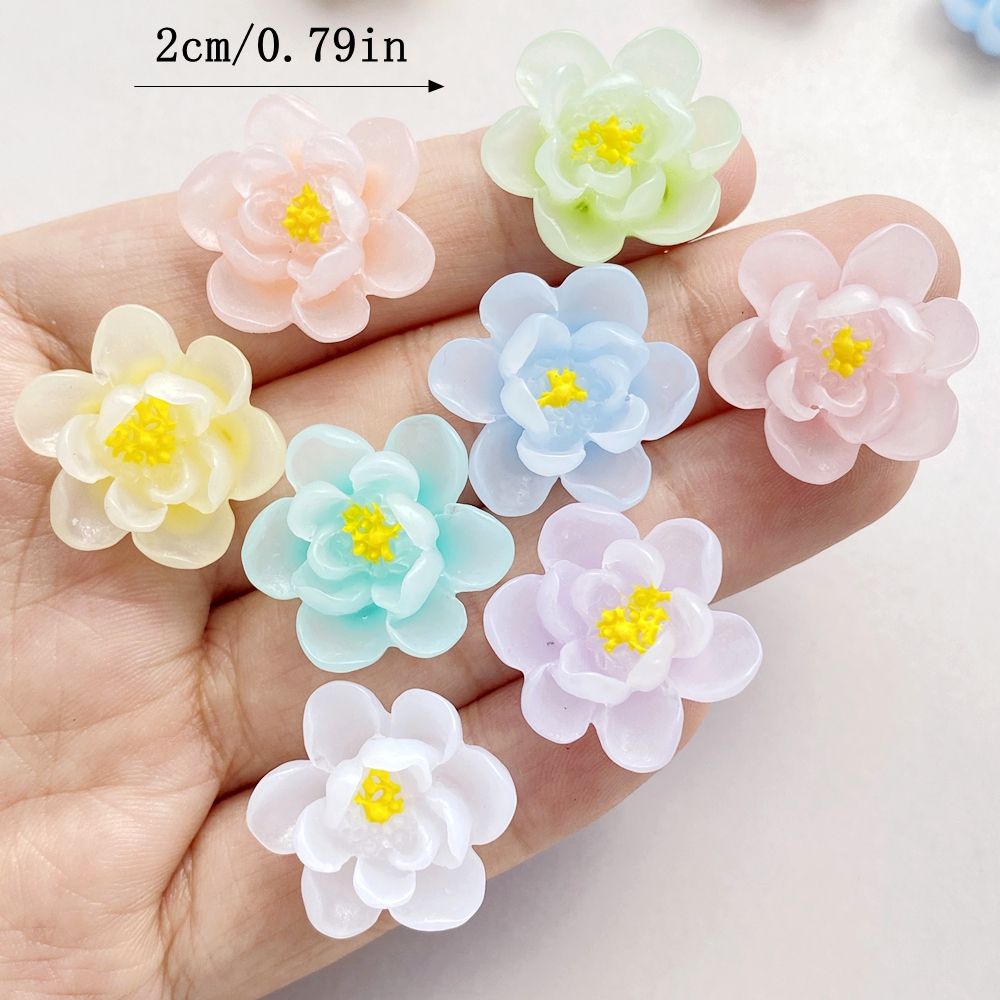 10Pcs New Cute Cartoon Flower  - Flower Preservation Resin recensie en prijs