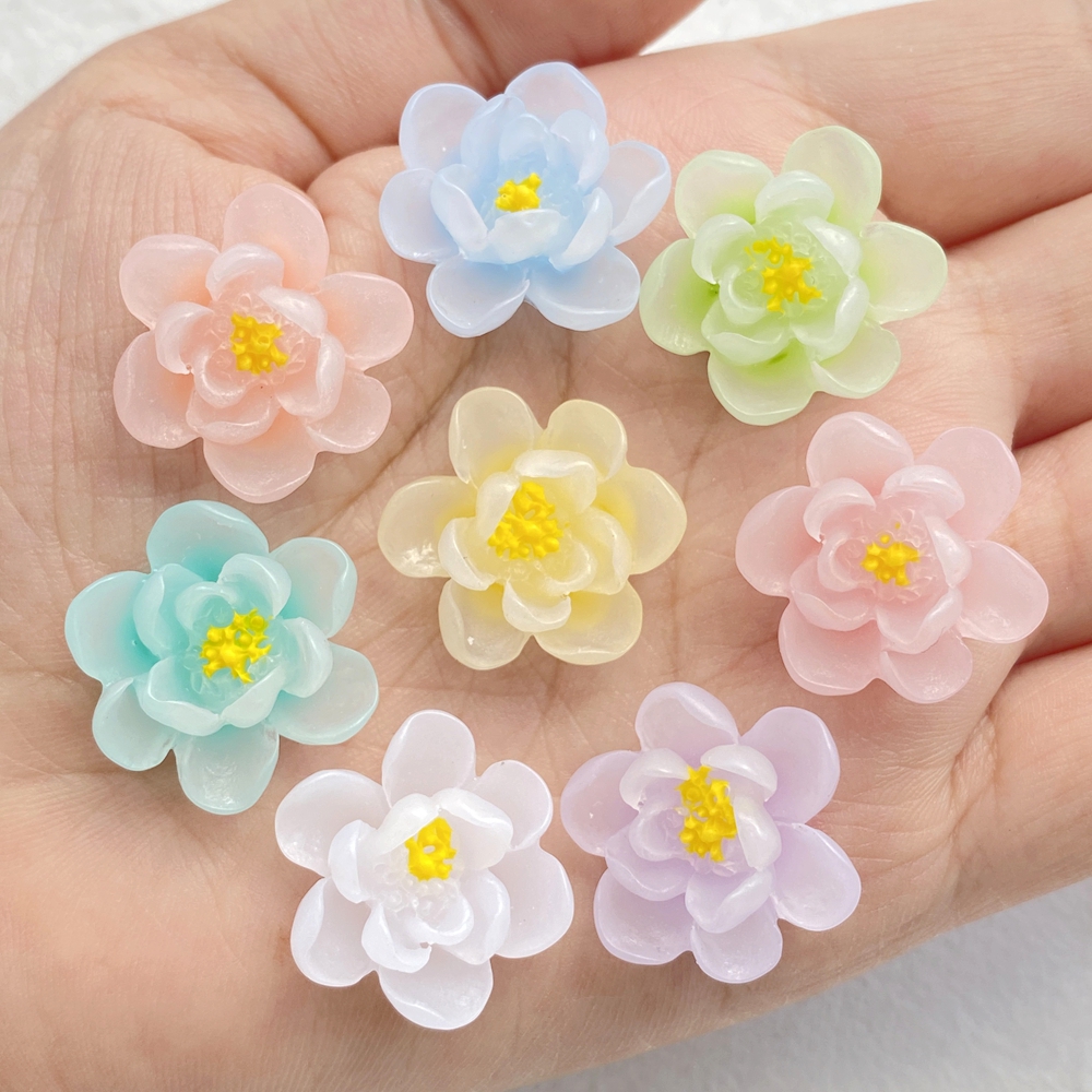 10Pcs New Cute Cartoon Flower  - Flower Preservation Resin recensie en prijs