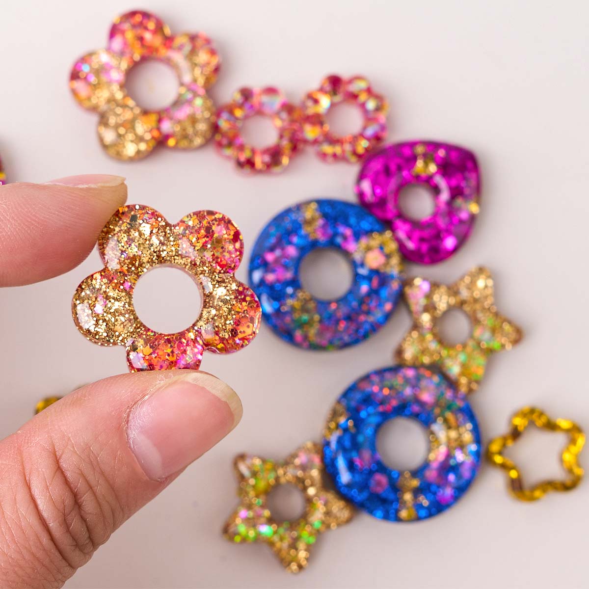 Handmade Press On Nails Transp - Resin Craft Material recensie en prijs