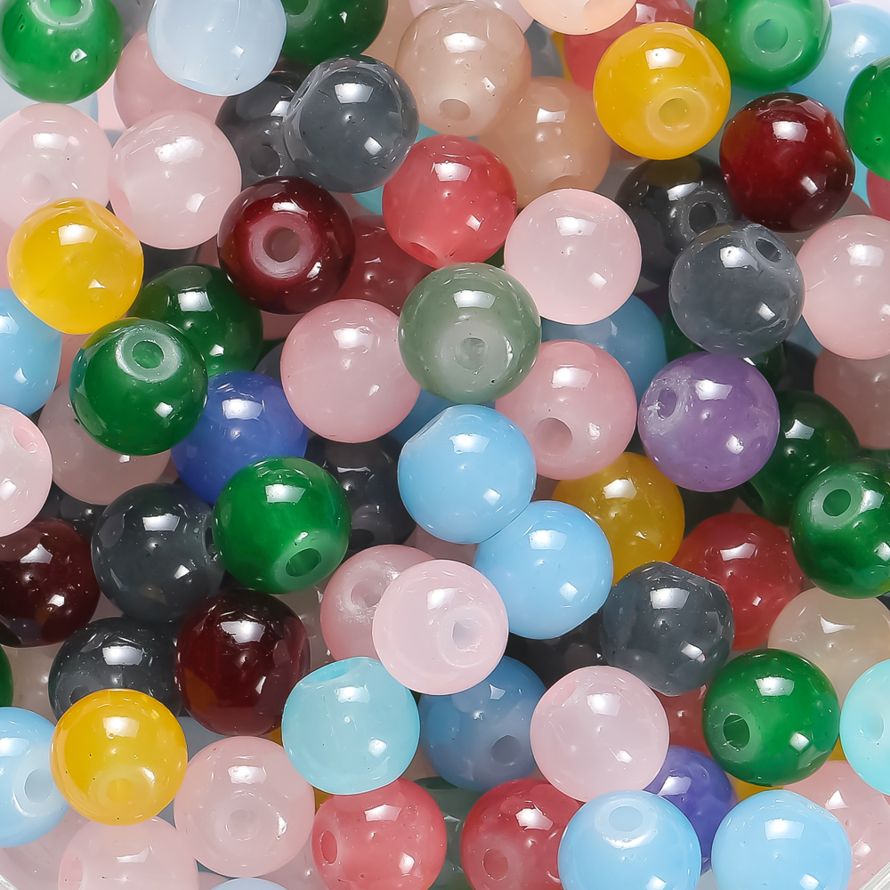 30/50pcs 6mm Glass Round Beads - Resin Craft Material recensie en prijs
