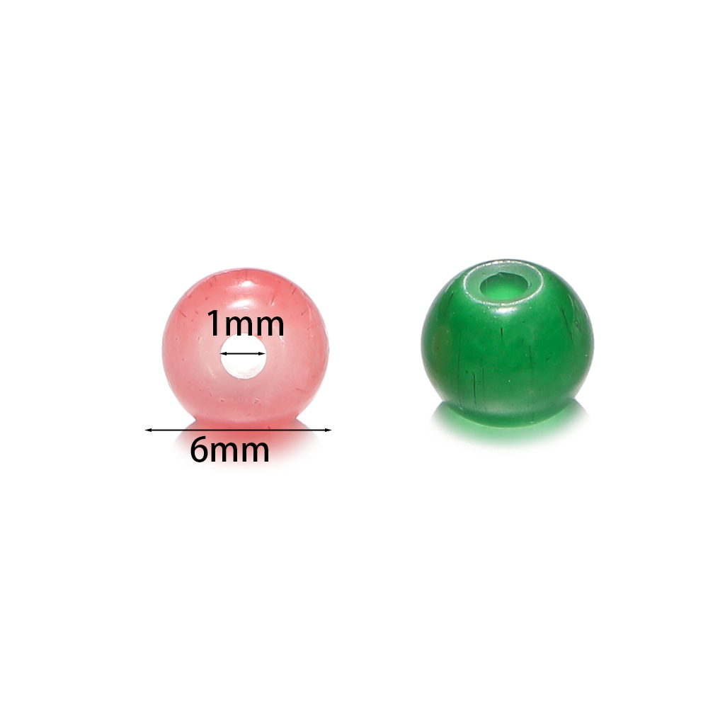 30/50pcs 6mm Glass Round Beads - Resin Craft Material recensie en prijs