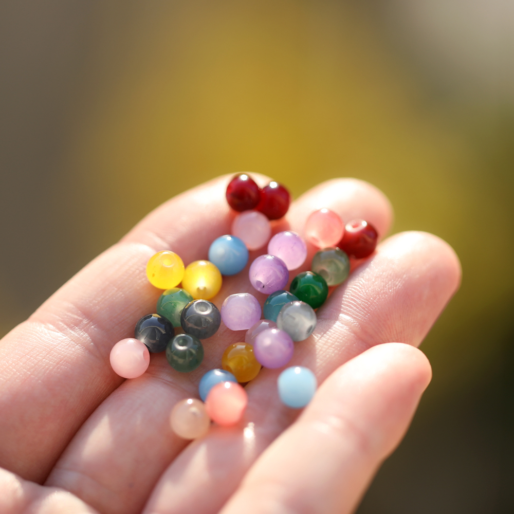 30/50pcs 6mm Glass Round Beads - Resin Craft Material recensie en prijs