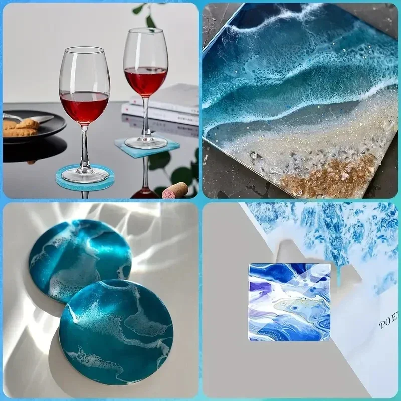 5Pcs/Set DlY Epoxy Resin Cup C - Serving Tray Mold recensie en prijs