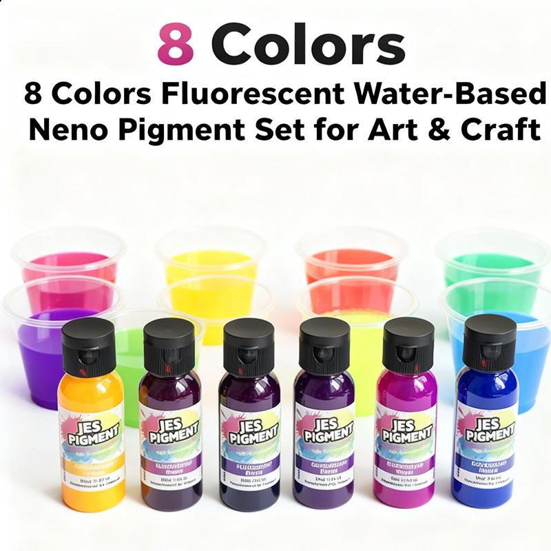 8colors/set fluorescent pigmen - Resin Pigment Set recensie en prijs