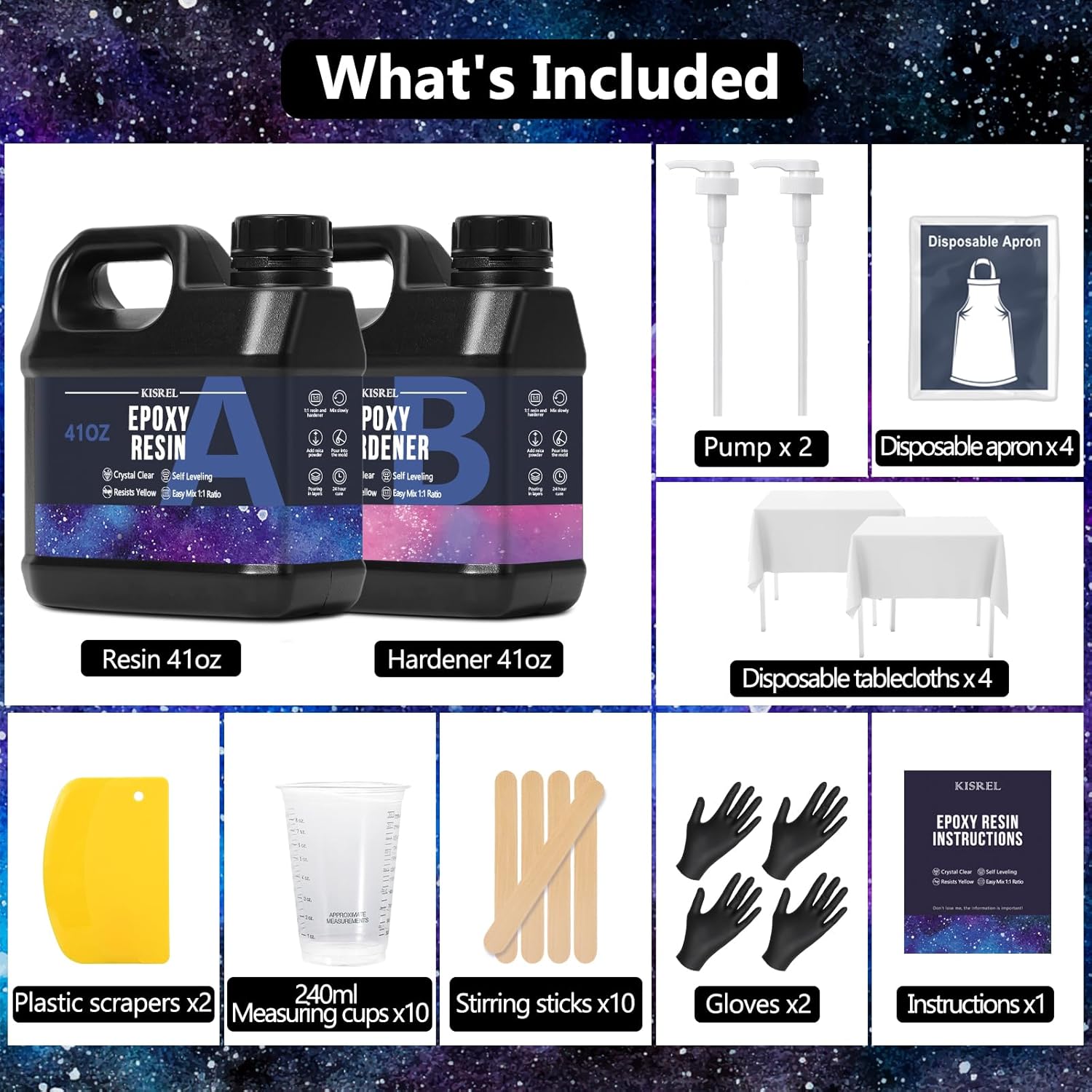 Crystal Clear Epoxy Resin Kit  - Resin Jewelry Kit recensie en prijs
