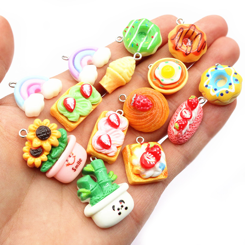 10pcs Mixed Colors Resin Cute  - Flower Preservation Resin recensie en prijs