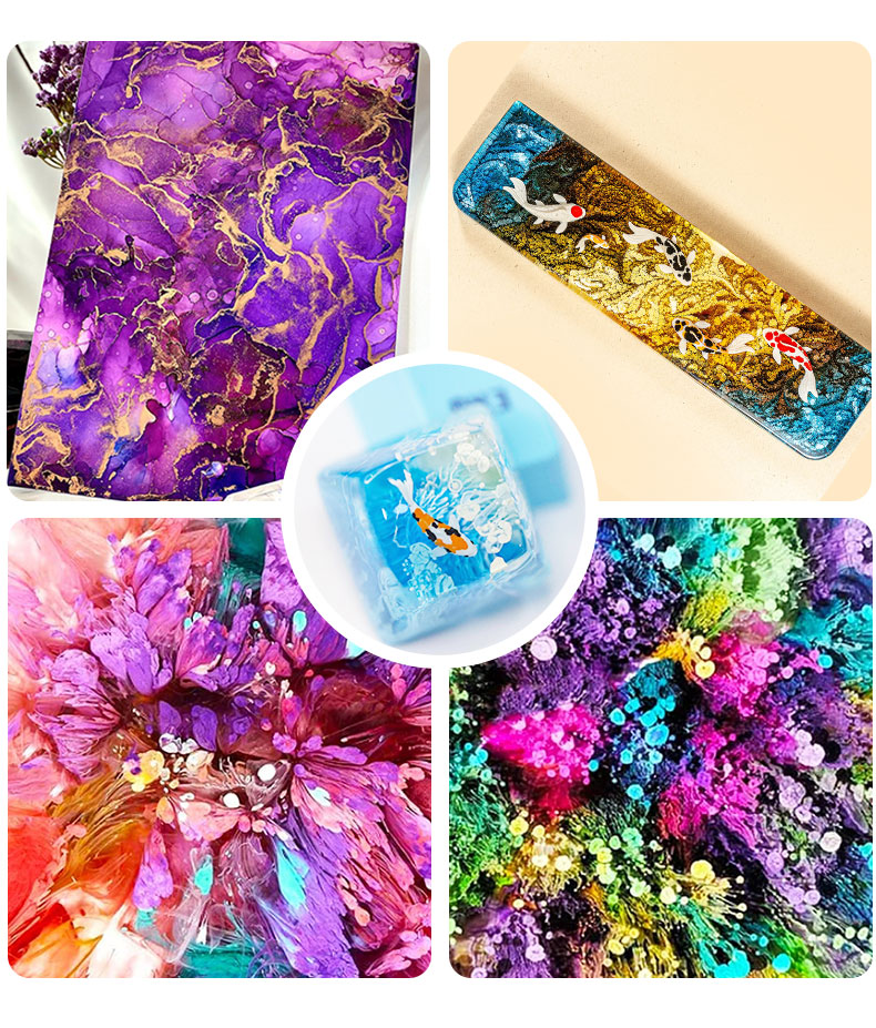 10ml Alcohol Ink Art Epoxy Res - Resin Dye Alcohol recensie en prijs
