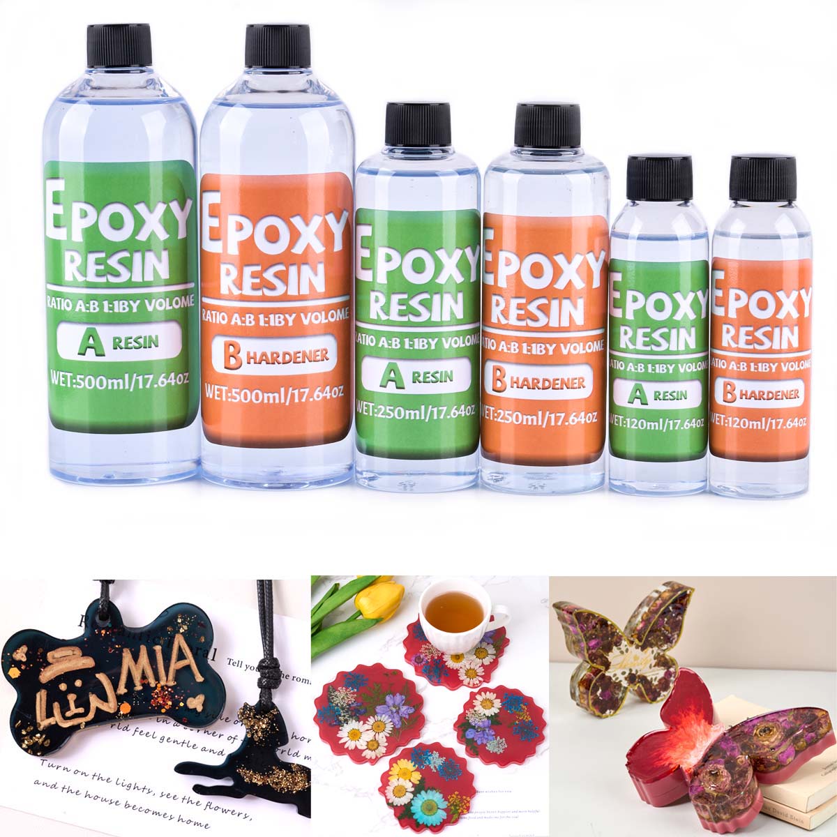 1:1 Ratio Epoxy Resin Kit Anti - Resin Jewelry Kit recensie en prijs