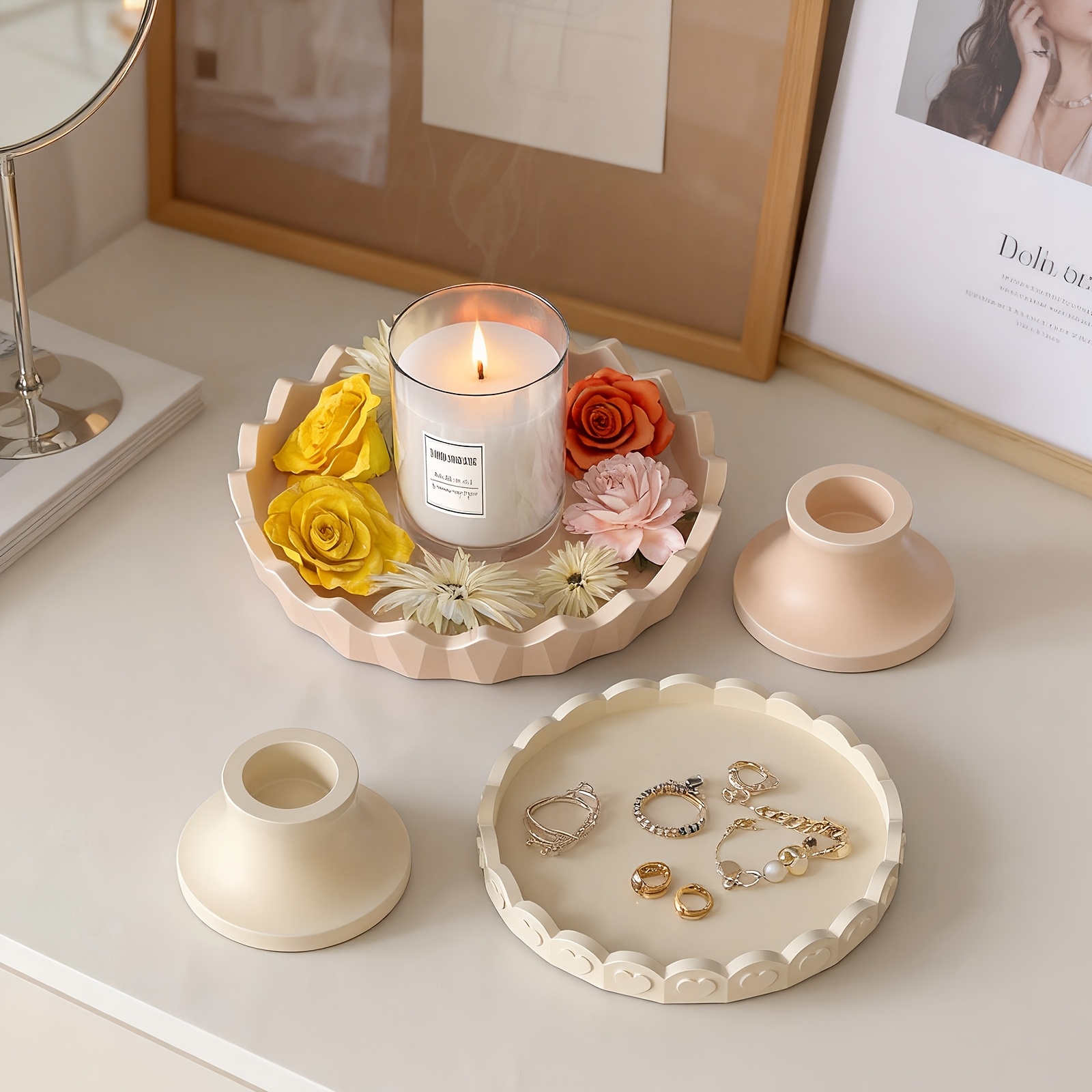 2pcs Silicone Tray Mold Set, R - Resin Craft Ideas recensie en prijs
