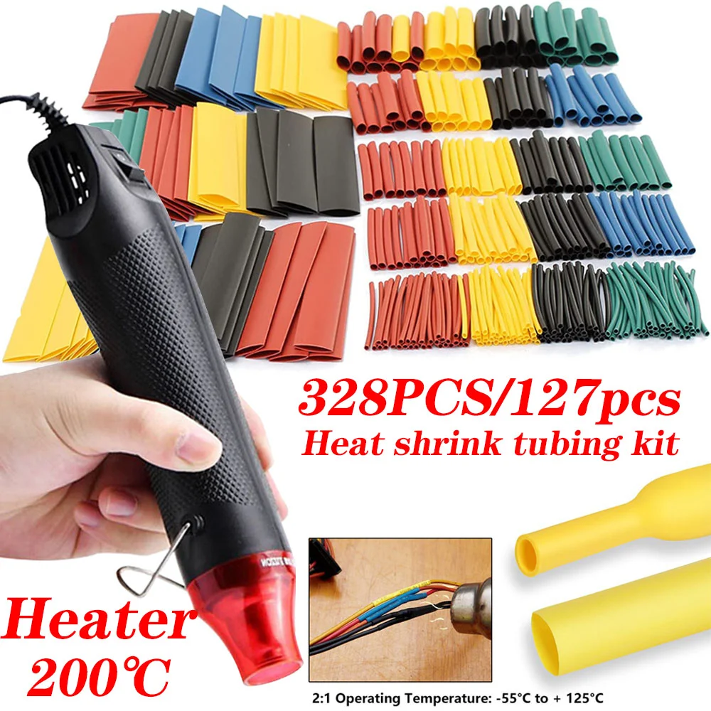 580/530/127PCS Heat Shrink Tub - Heat Gun Small recensie en prijs