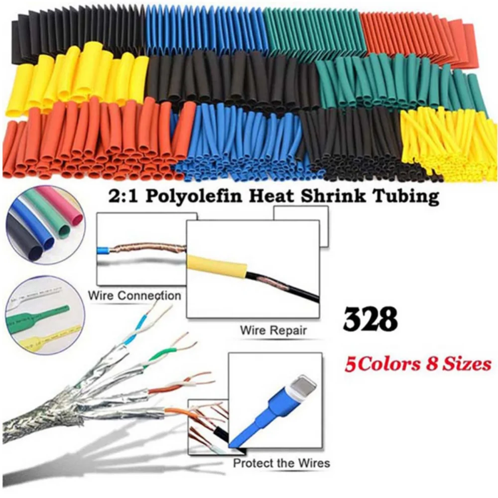 580/530/127PCS Heat Shrink Tub - Heat Gun Small recensie en prijs