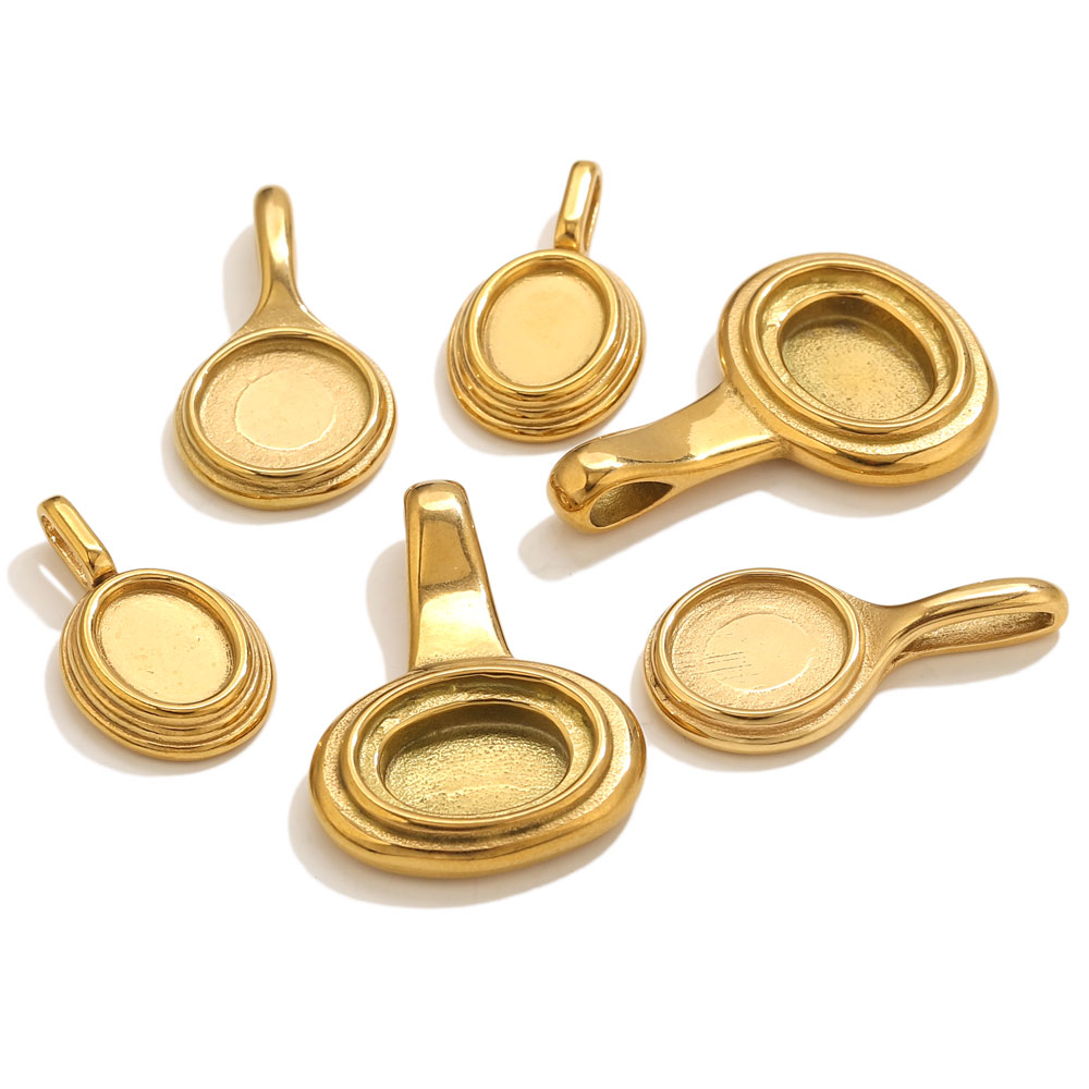 5pcs Stainless Steel Round Ova - Resin Craft Supplies recensie en prijs
