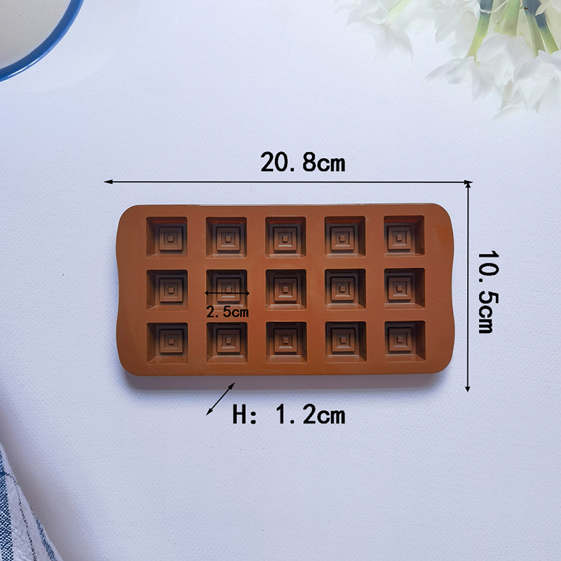 Classical Chocolate Mold Squar - Silicone Mold Tray recensie en prijs