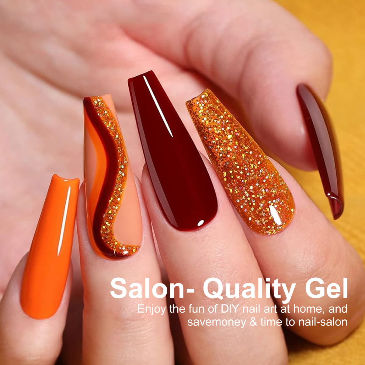 LIMEGIRL 18 PCS Gel Nail Polis - Resin Glitter Pack recensie en prijs