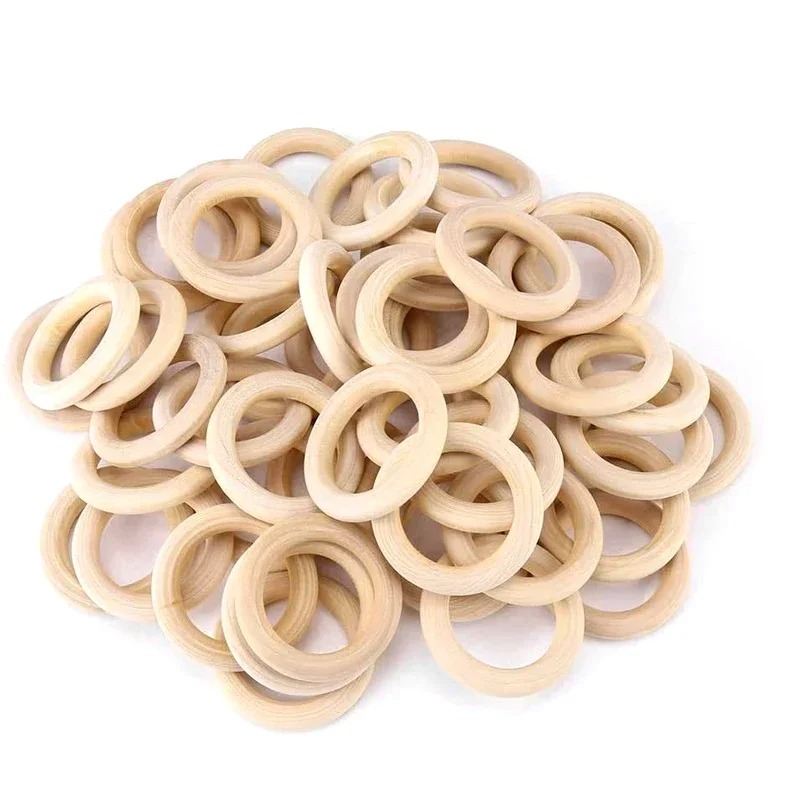 20pcs 30mm Unfinished Smooth W - Wood Ring Blank recensie en prijs