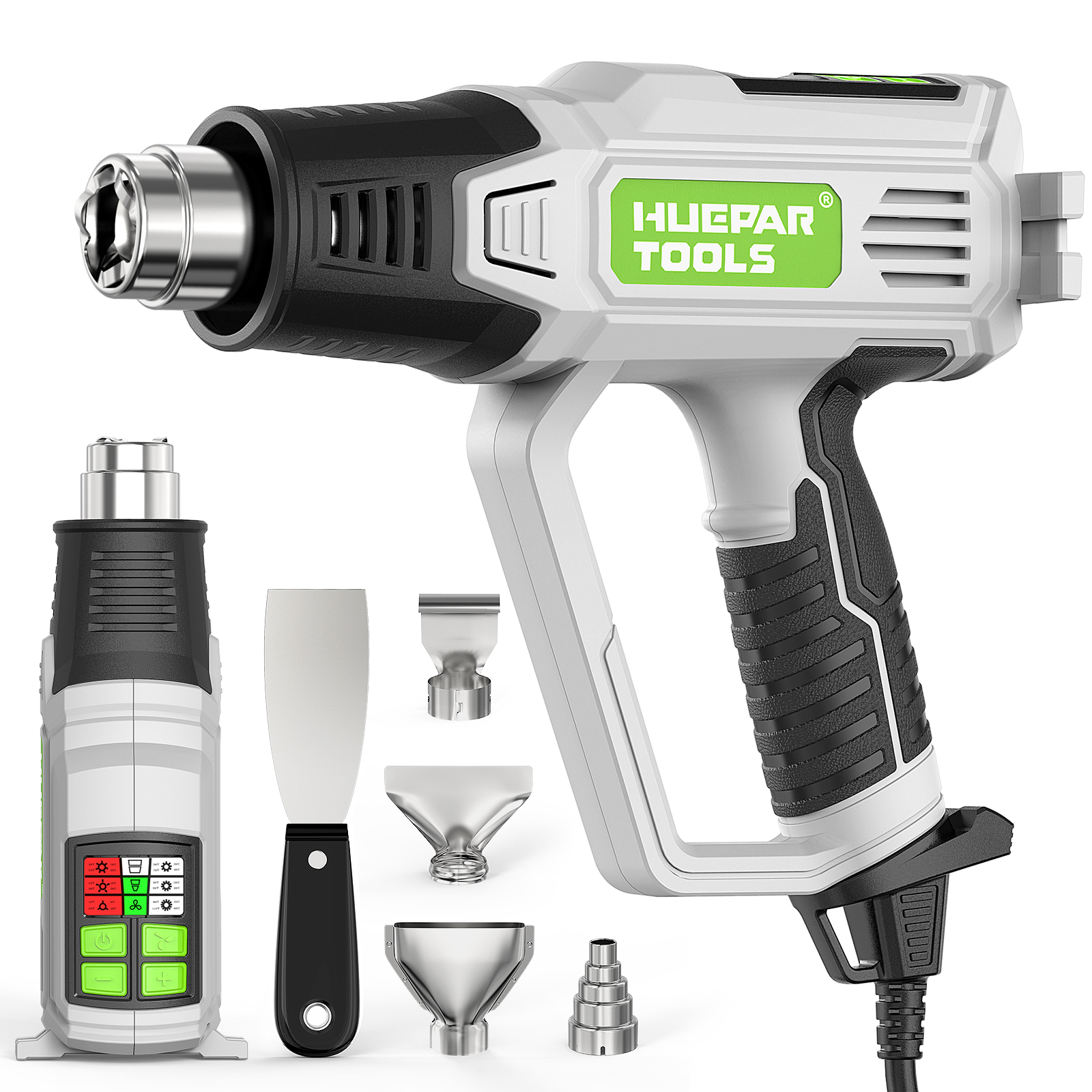Hot Air Gun with LCD 12 Variab - Heat Gun Small recensie en prijs