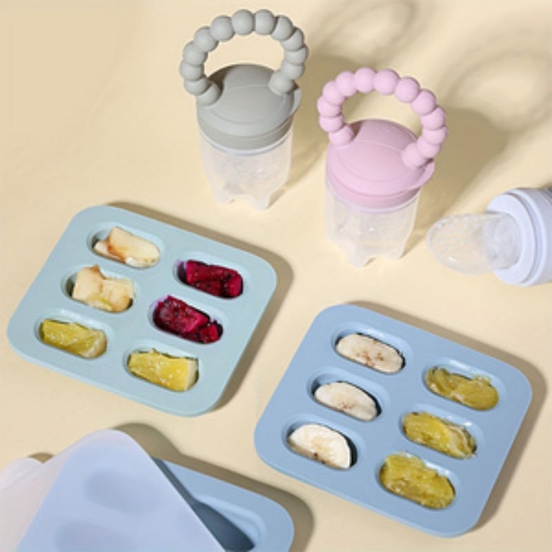 2pcs/set Baby Feeding Set: Fru - Silicone Mold Tray recensie en prijs