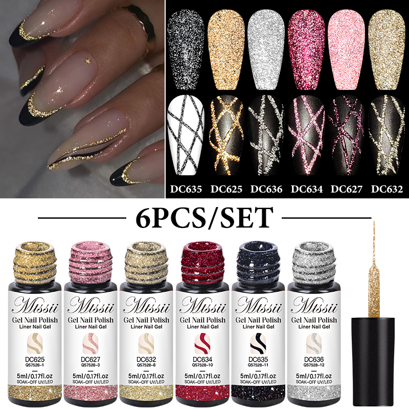 2/4/6pcs Reflective Glitter Li - Resin Glitter Pack recensie en prijs