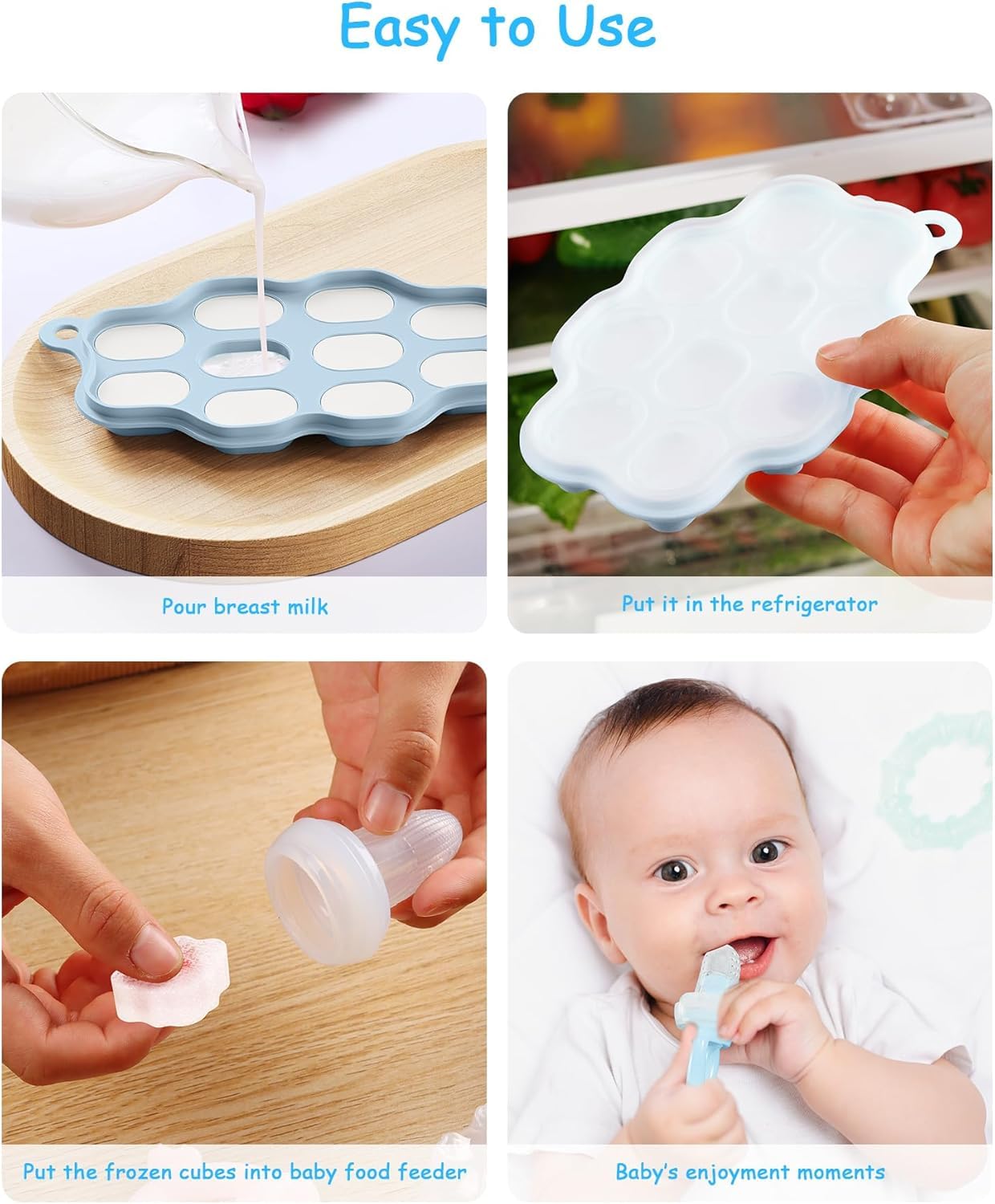 2-Pack Silicone Baby Food Free - Silicone Mold Tray recensie en prijs