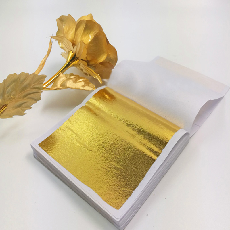 100pcs Imitation Gold Sliver L - Gold Foil Flakes recensie en prijs